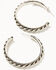 Image #2 - Idyllwind Women's Ethel Antique Hoop Earring Set - 2 Piece , Red, hi-res