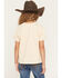 Image #4 - Buttercup Girls' Wild Like The West Foil Short Sleeve Graphic T-Shirt, Wheat, hi-res