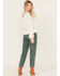Image #3 - Levi's Premium Women's 501&reg; Original Cropped Jeans, Green, hi-res
