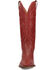Image #6 - Dingo Women's Hensley Tall Western Boots - Round Toe, Red, hi-res