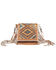 Image #1 - Myra Bag Women's Boho Chic Style Hair-On Hide Crossbody Bag, Brown, hi-res