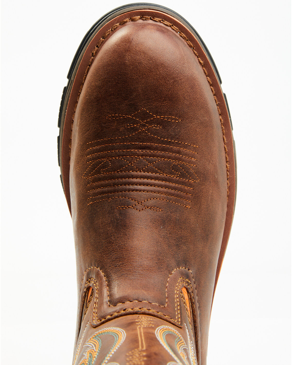 Image #6 - Cody James Men's 10" Disruptor Tyche Chill Zone Soft Pull-On Work Boots - Soft Toe, Brown, hi-res