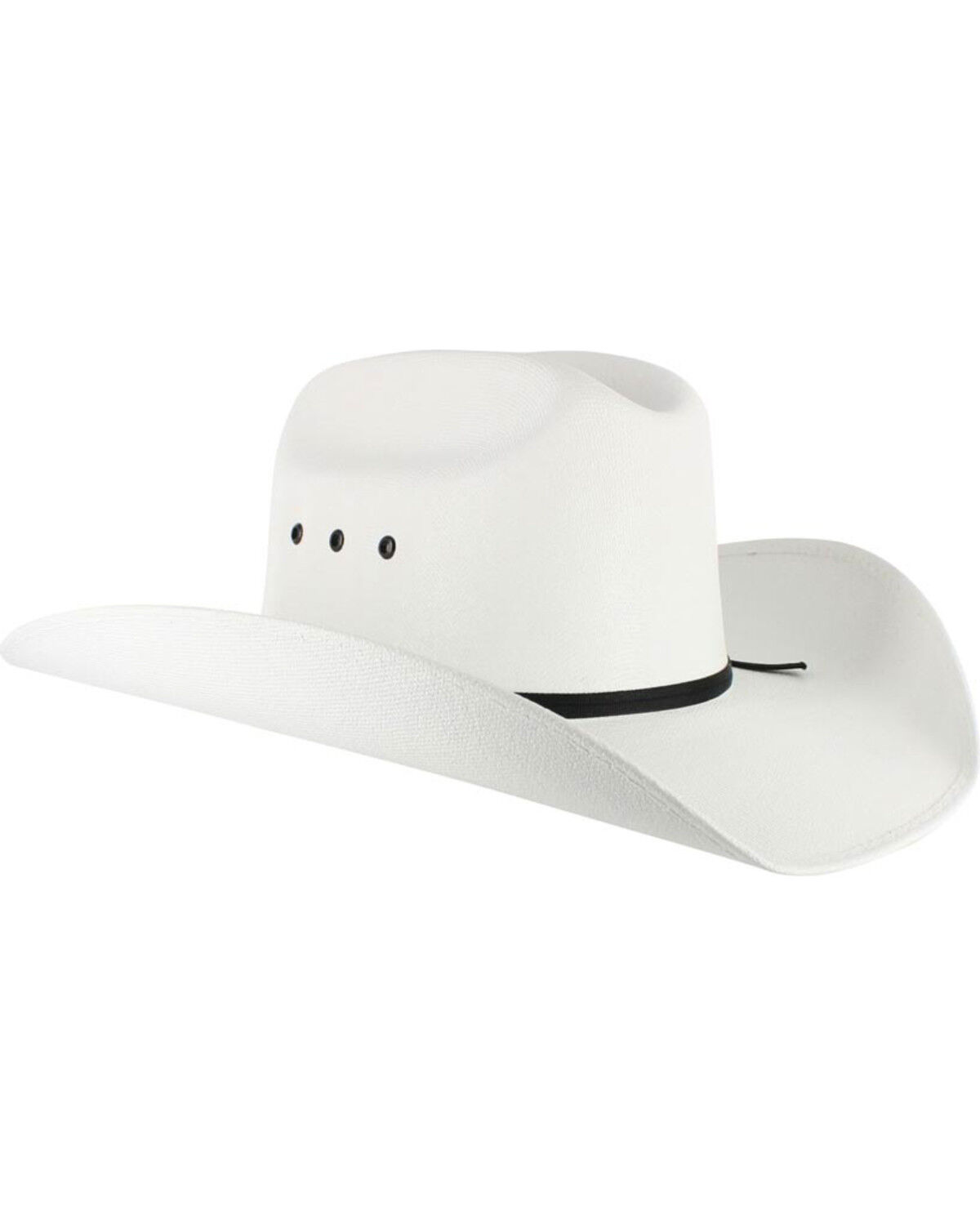 Image #1 - Cody James Kids' Straw Cowboy Hat, White, hi-res