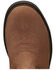 Image #6 - Tony Lama Men's Boom Saddle Cowhide Pull On Soft Western Work Boots - Round Toe , Tan, hi-res