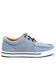 Image #2 - Wrangler By Twisted X Boys' Kicks Casual Shoes - Moc Toe , Blue, hi-res