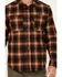 Image #3 - Lucky Brand Workwear Men's River Plaid Print Long Sleeve Button-Down Flannel Work Shirt, Chocolate, hi-res