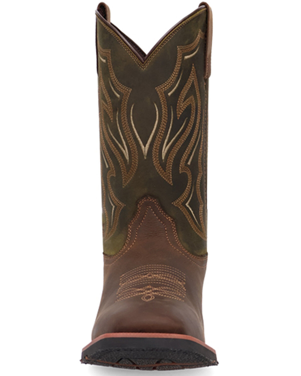 Image #5 - Laredo Men's Trailblazer Performance Western Boots - Broad Square Toe, Brown, hi-res
