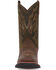 Image #5 - Laredo Men's Trailblazer Performance Western Boots - Broad Square Toe, Brown, hi-res