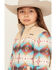 Image #2 - Ariat Girls' Southwestern Print Jacket , Tan, hi-res