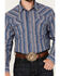 Image #3 - Cody James Men's Alpine Southwestern Striped Long Sleeve Pearl Snap Western Shirt - Tall, , hi-res