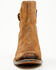 Image #8 - Lucchese Women's Handmade 1883 Catalina Booties - Round Toe, Brown, hi-res
