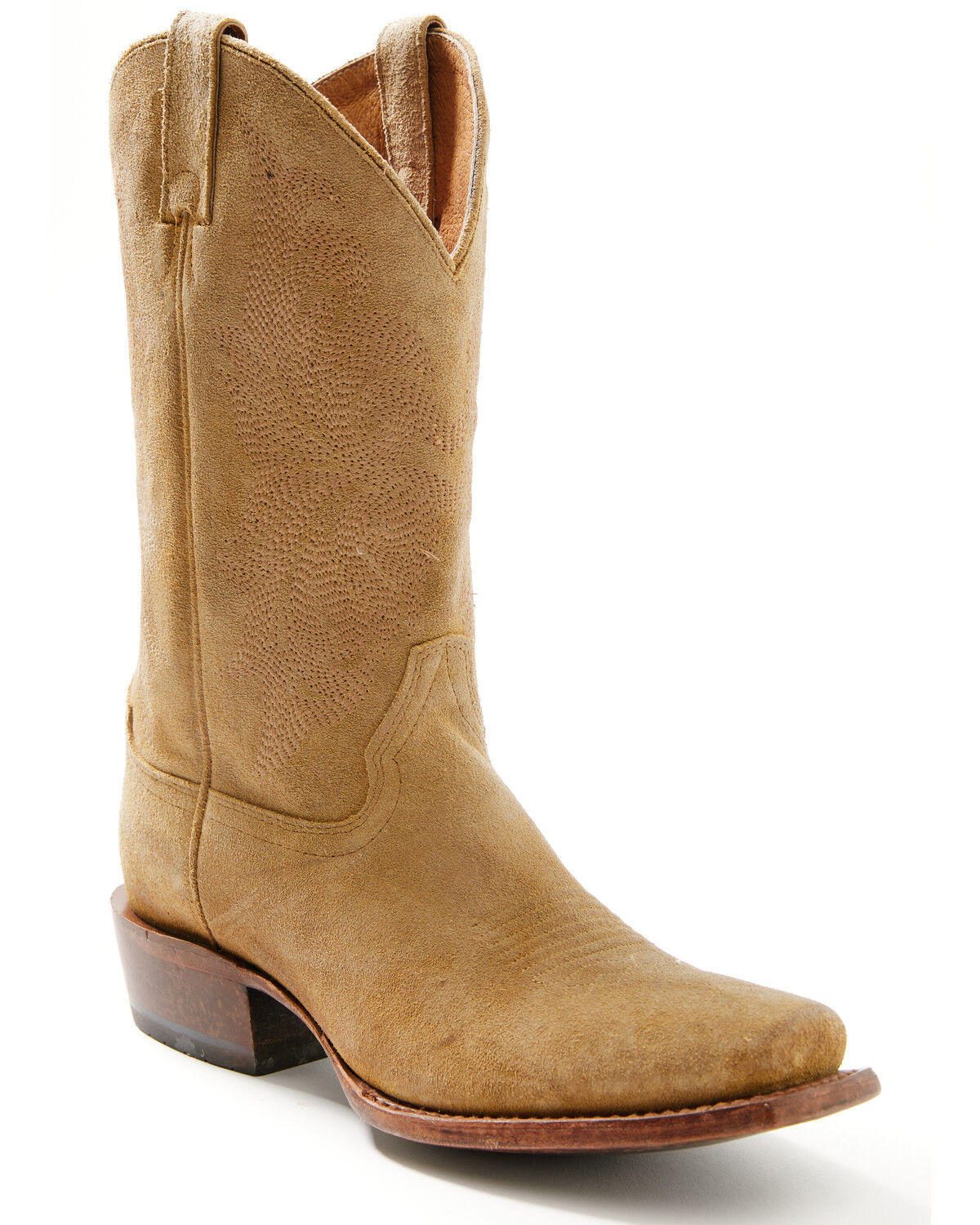 Moonshine Spirit&reg; Men's Gunsmoke Western Boots - Square Toe, Tan, hi-res