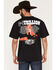 Image #4 - Post Malone Men's F-1 Trillion Short Sleeve Graphic T-Shirt, Black, hi-res