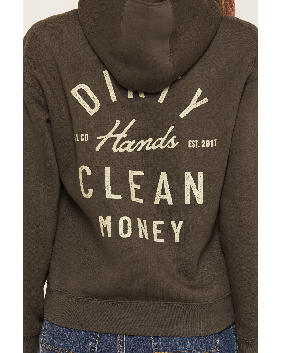 Image #4 - Troll Co Women's Juno Graphic Hooded Sweatshirt, Black, hi-res