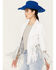 Image #2 - Cripple Creek Women's Cropped Fringe Jacket , White, hi-res