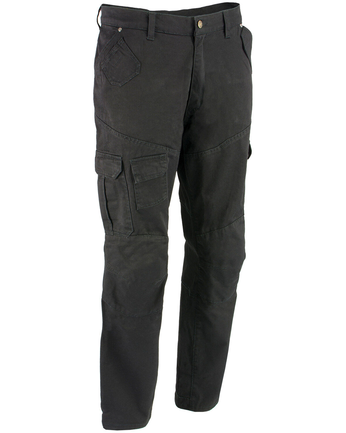 Image #1 - Milwaukee Performance Men's 34" Aramid Reinforced Black Cargo Jeans - XBig, Black, hi-res