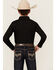 Image #4 - Gibson Trading Co Boys' Solid Long Sleeve Pearl Snap Western Shirt, Black, hi-res