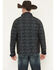 Image #4 - RANK 45&reg; Men's Aries Tonal Southwestern Softshell Jacket - Big, Black, hi-res