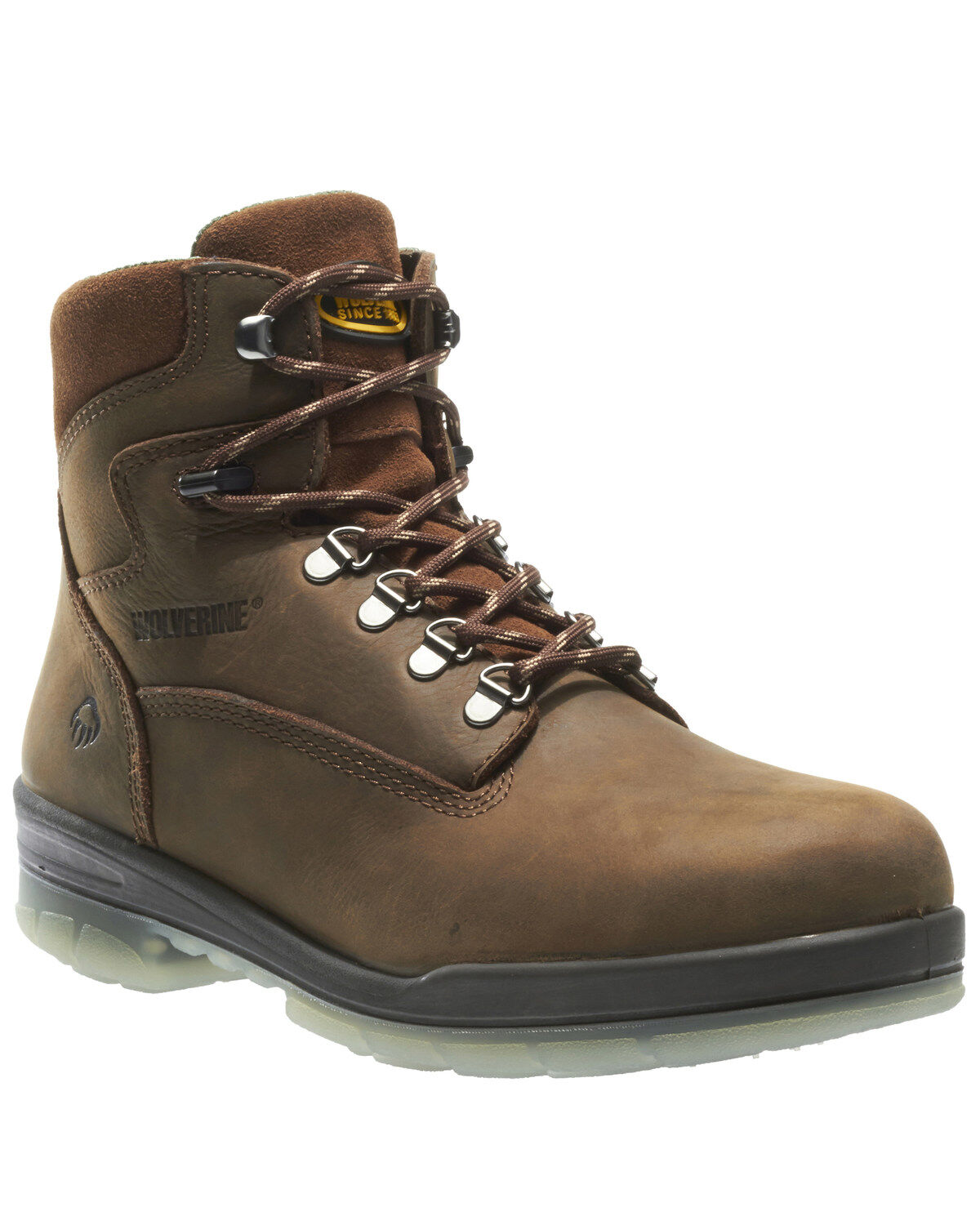 Image #1 - Wolverine Men's DuraShocks&reg; Steel Toe Waterproof Insulated EH Work Boots, Ceramic, hi-res