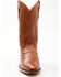 Image #4 - Cody James Black 1978® Men's Chapman Exotic Caiman Belly Western Boots - Medium Toe, Cognac, hi-res