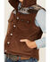 Image #3 - Cody James Boys' Rough Road Puffer Vest, Brown, hi-res