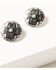 Image #1 - Shyanne Women's Southwestern Antique Cross Stud Earrings , Silver, hi-res