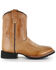 Image #2 - Cody James® Toddler's Showdown Round Toe Western Boots, Tan, hi-res
