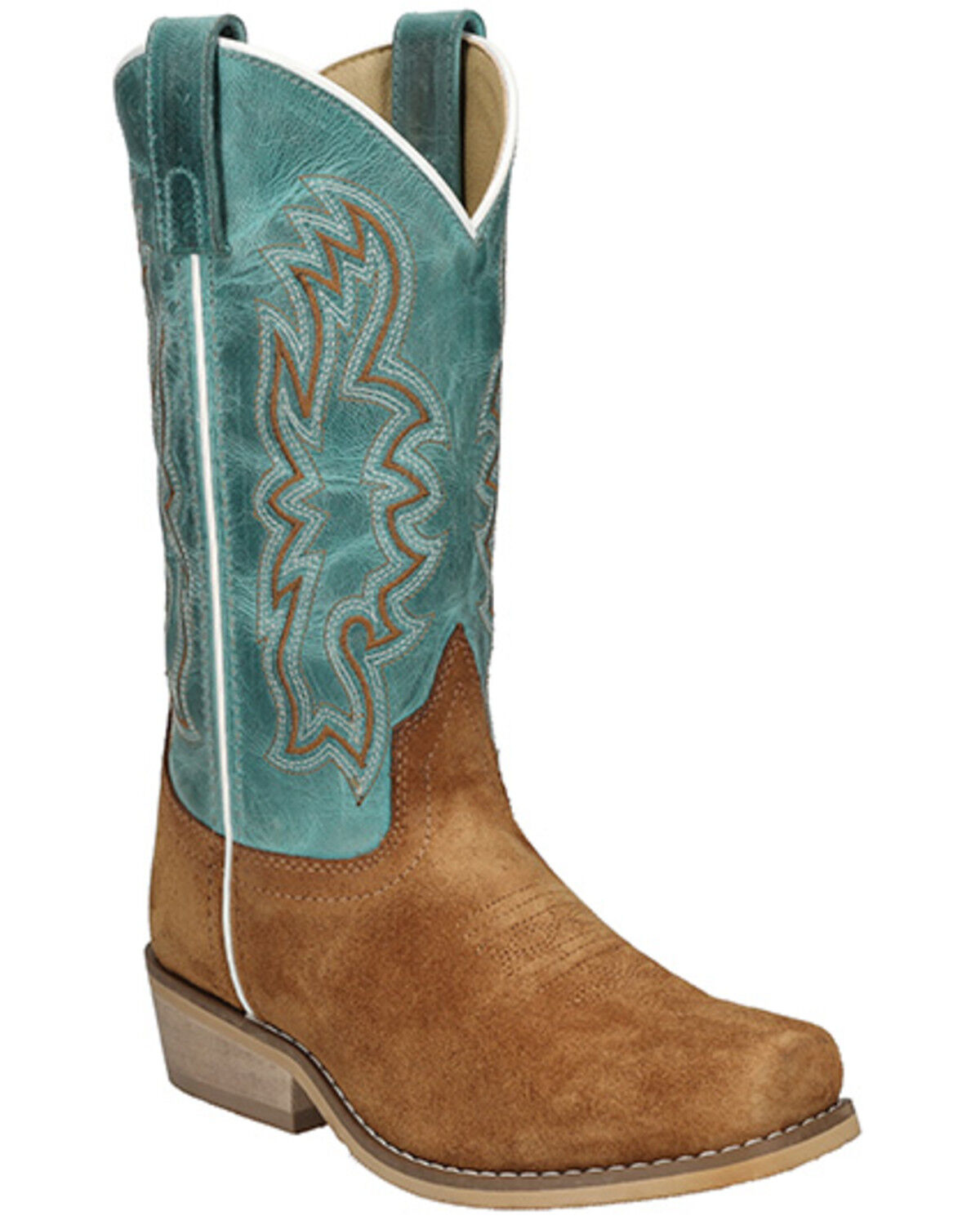 Image #1 - Smoky Mountain Little Boys' Wichita Western Boots - Square Toe, Brown, hi-res