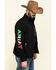 Image #3 - Ariat Men's Mexico Flag Team Softshell Jacket, Black, hi-res