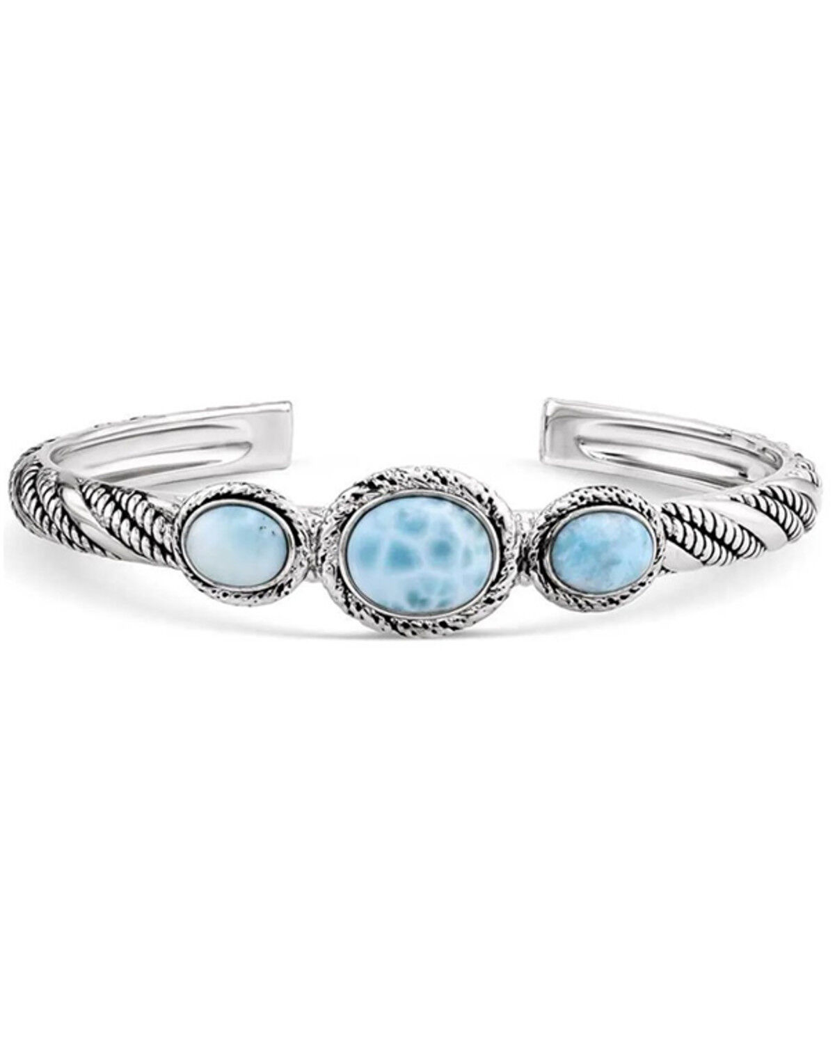 Montana Silversmiths Women's Peace & Serenity Cuff Bracelet, Silver, hi-res