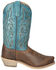 Image #2 - Smoky Mountain Men's Santa Fe Western Boots - Square Toe , Multi, hi-res