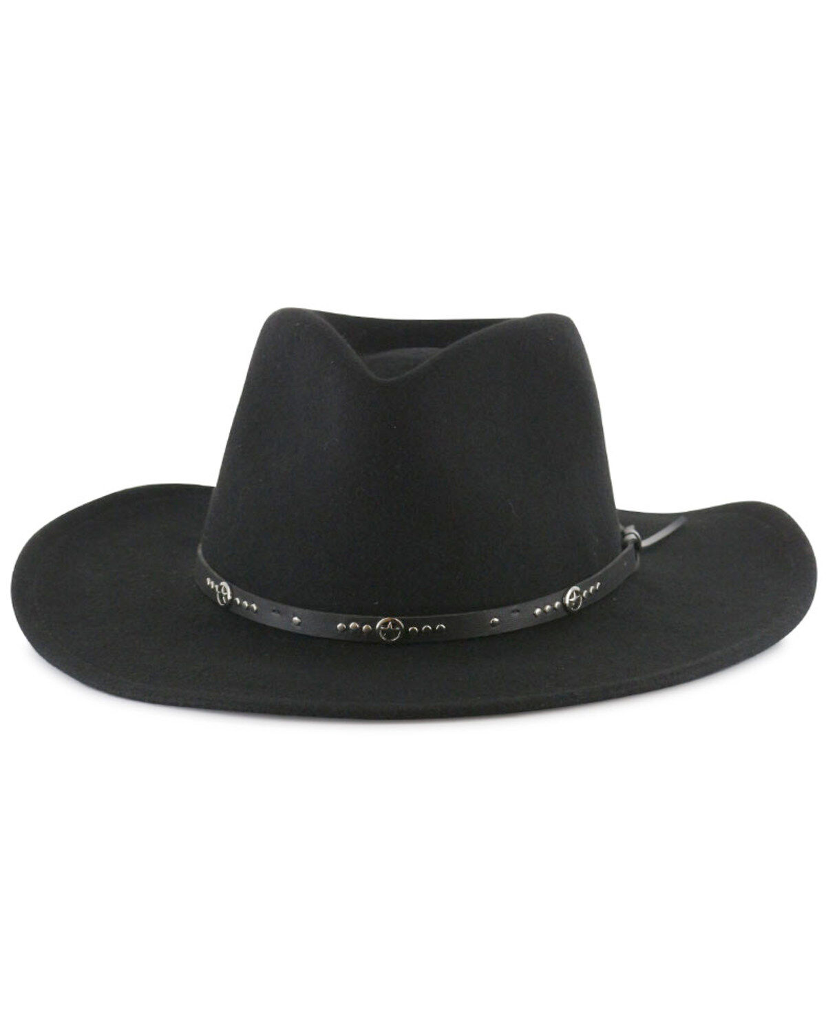 Image #6 - Cody James&reg; Men's Sedona Wool Hat, Black, hi-res