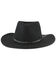 Image #6 - Cody James&reg; Men's Sedona Wool Hat, Black, hi-res