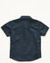Image #3 - Cody James Toddler Boys' Tripp Geo Print Short Sleeve Snap Western Shirt, Navy, hi-res
