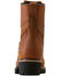 Image #3 - Ariat Men's 8" Logger Shock Shield Waterproof Work Boots - Composite Toe, Brown, hi-res