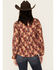 Image #4 - Shyanne Women's Abstract Western Softshell Jacket, Caramel, hi-res