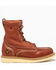 Image #2 - Hawx Men's 8" Lacer Wedge Work Boots - Soft Toe, Brown, hi-res