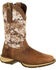 Image #1 - Rebel by Durango Men's Desert Camo Western Performance Boots - Square Toe, Brown, hi-res