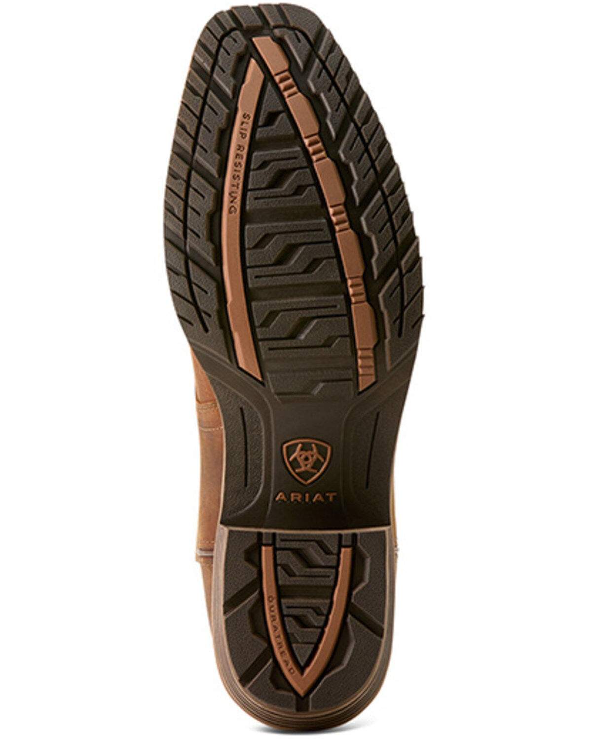 Image #5 - Ariat Men's Hybrid Roughstock Waterproof Performance Western Boots - Square Toe, Brown, hi-res