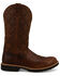 Image #2 - Twisted X Men's 12" Tech X Western Boot - Medium Toe, Brown, hi-res