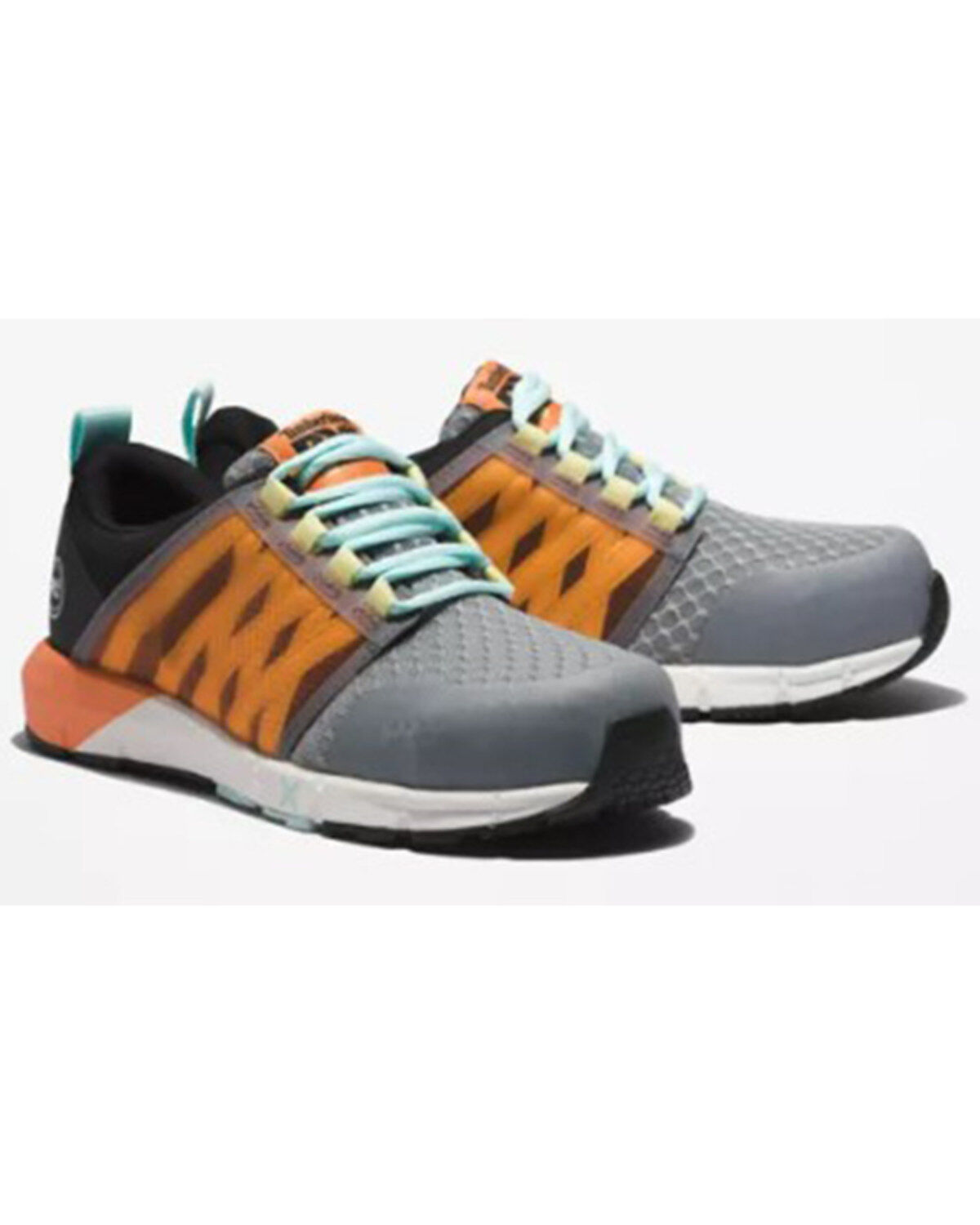 Timberland PRO Women's Radius Lace-Up Work Shoes - Composite Toe, Grey, hi-res
