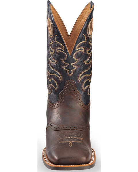 Image #10 - Cody James Men's Xero Gravity Gibson Saddle Vamp Western Performance Boots - Broad Square Toe, Brown, hi-res
