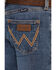 Image #4 - Wrangler Girls' Medium Wash Flare Denim Jeans, Blue, hi-res