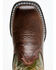 Image #6 - RANK 45® Boys' Kasey Western Boots - Broad Square Toe , Green, hi-res