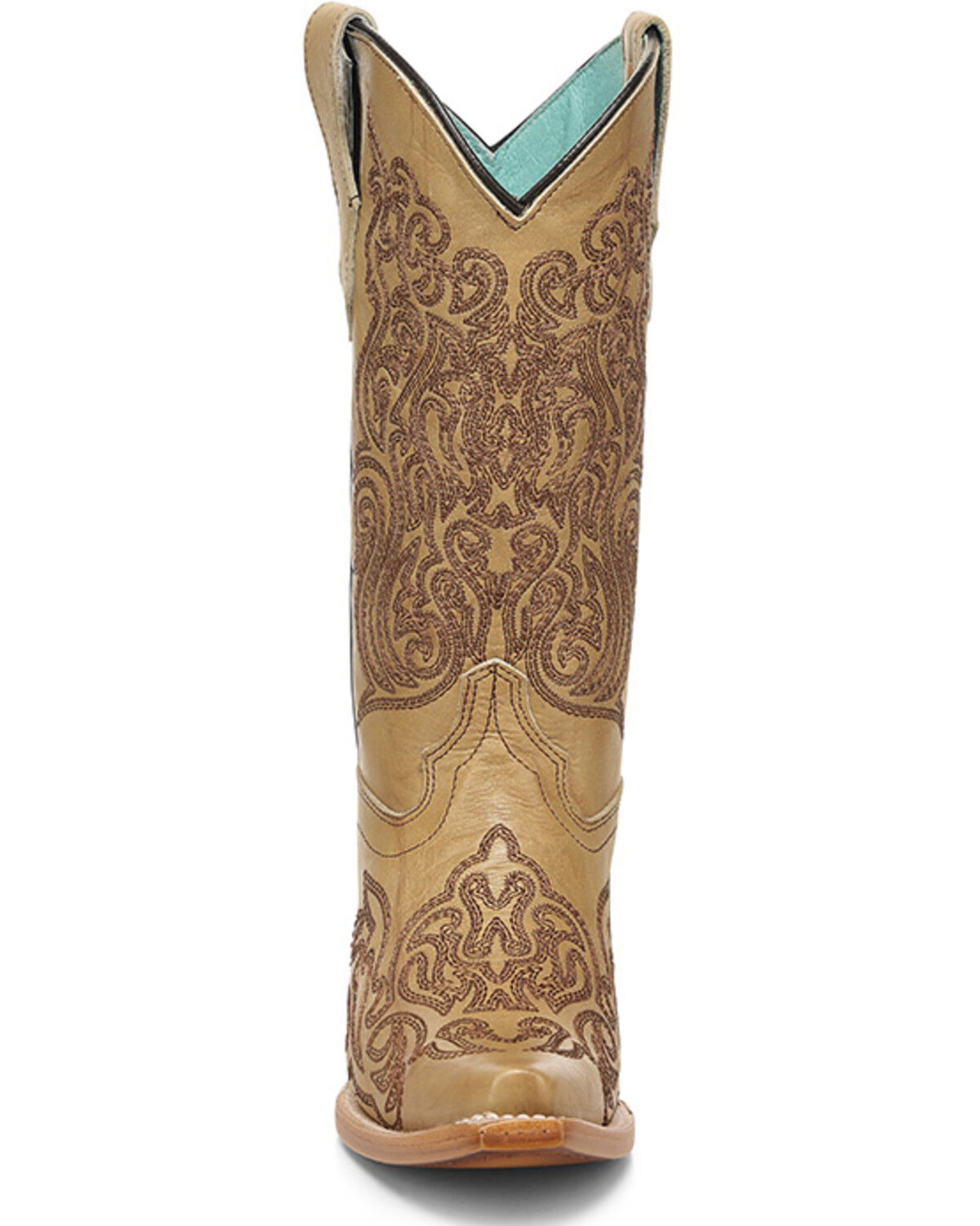 Image #3 - Corral Girls' Western Boots - Snip Toe, Honey, hi-res