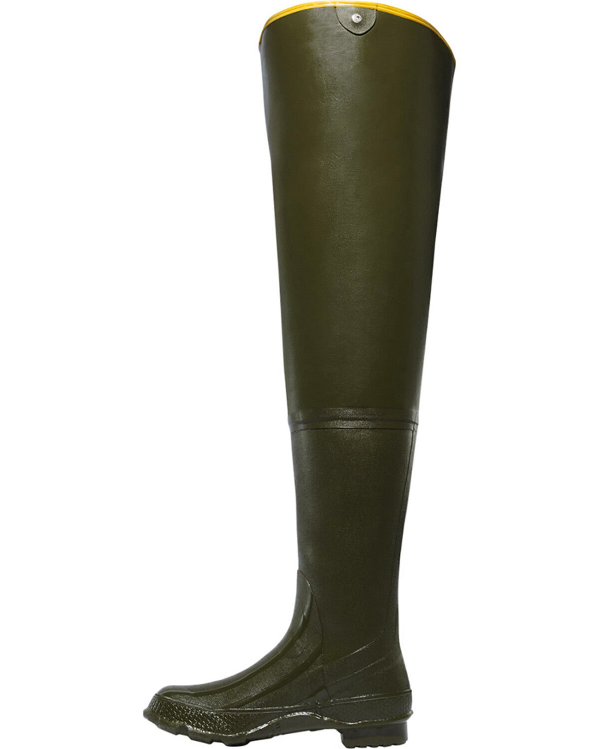 Image #3 - LaCrosse Men's Big Chief 32" Wader Boots - Round Toe, Green, hi-res