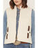Image #3 - Outback Trading Co Women's Quilted Riding Vest, Cream, hi-res