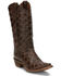 Image #1 - Nocona Women's Bessie Western Boots - Snip Toe, Chocolate, hi-res