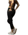 Image #2 - Kimes Ranch Women's Joanie Mid Rise Jogger Sweatpants, Black, hi-res