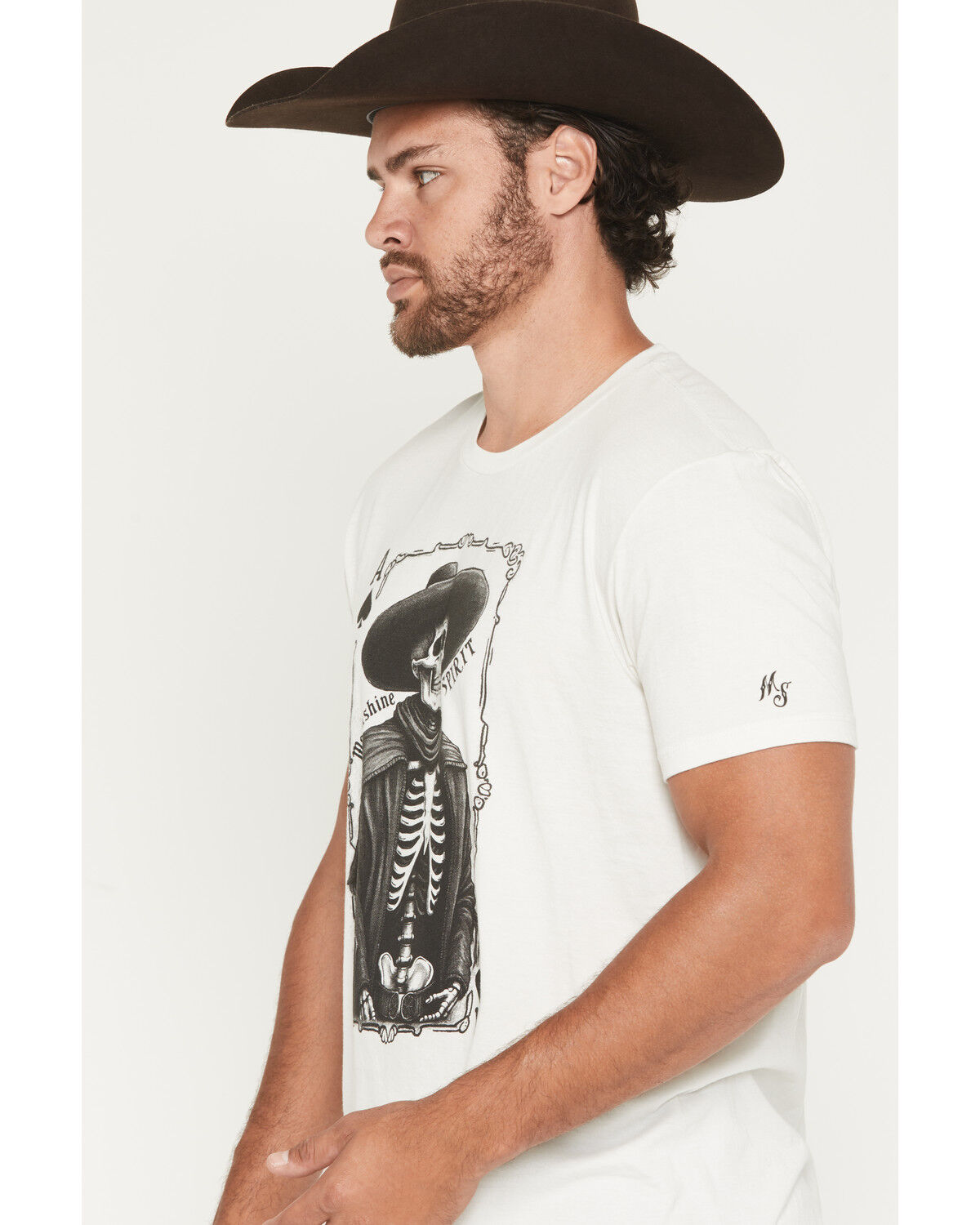 Image #2 - Moonshine Spirit&reg; Men's Player Sort Sleeve Graphic T-Shirt, Natural, hi-res